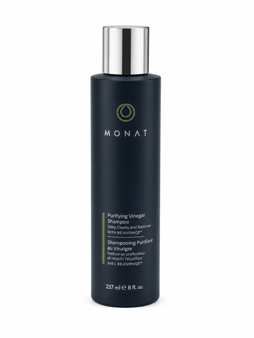 MONAT Purifying Vinegar Shampoo - Black Bottle with Green Logo